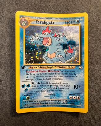 Feraligatr prima edizione