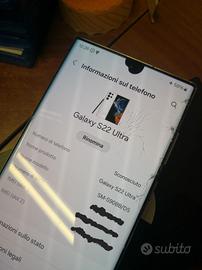 Display Samsung S22 ultra