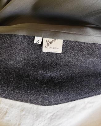 Cappotto vintage lana cotta