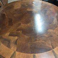 Tavolo rotondo in legno da 120 cm con allunghe
