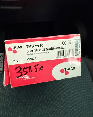 Traix tms 5x16p, parabola ,terrestre ,sky