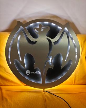 insegna luminosa Bacardi 