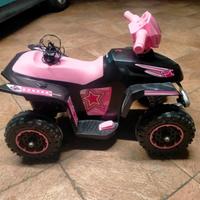 Quad  elettrico bambina