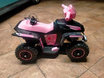 Quad  elettrico bambina