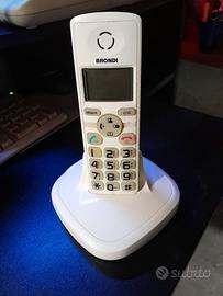 Telefono cordless York Brondi bianco