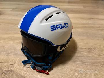 Casco Briko + Mascherina Sci/Snowboard