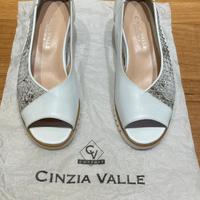 Open toe con zeppa comfort Cinzia Valle N°36