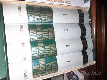 4 volumi in confezione rigida Razze e popoli