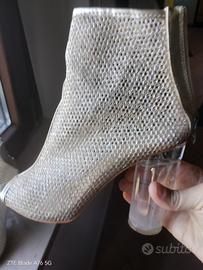 Sandali donna con tacco alto usate pochissimo 