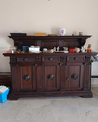 Servante credenza stile neo rinascimento, '900