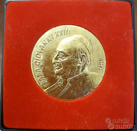 MEDAGLIA PAPA GIOVANNI XXIII BEATO 03/09/2000