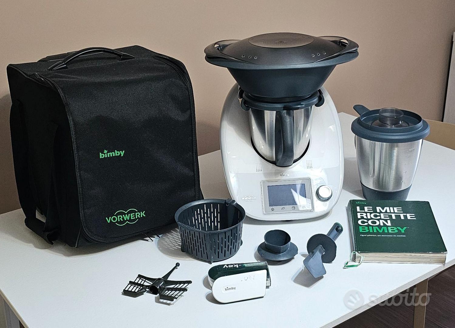 Vorwerk Bimby TM6 - Doppio Boccale Expo - Garanzia 12 Mesi - Cestello Varoma Incluso