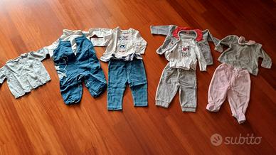 stock vestiario 3/6 e 6 /9 mesi