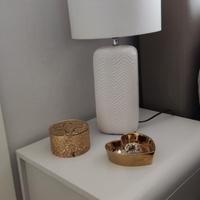 Lampade da tavolo moderna bianche in ceramica