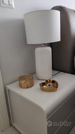 Lampade da tavolo moderna bianche in ceramica