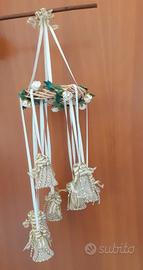 addobbi natalizi campanelle dorate da appendere