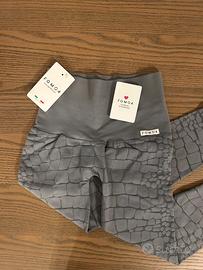 Leggings Push Up All-up Grigio Ira Cocco fgm04