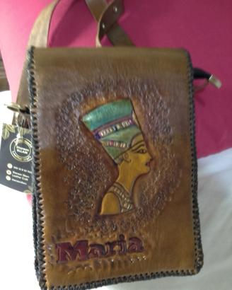 Borsa donna egiziana vera pelle 