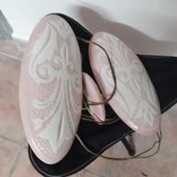 Plafoniere vintage in ceramica lavorate a mano