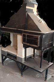 Camino con forno Palazzetti