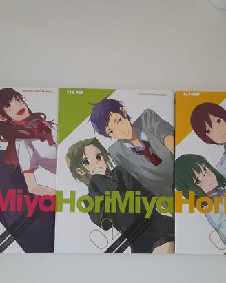 Manga HoriMiya vol. 1-3 ITA 🇮🇹