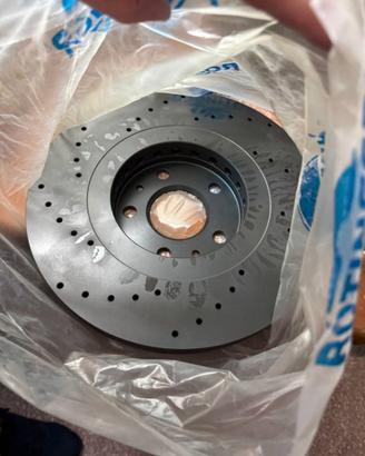 Kit freni a disco forati + pasticche per Clio RS
