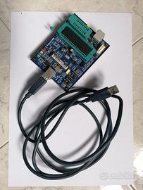 Programmatore PIC USB UK1300 canakit + demoboard