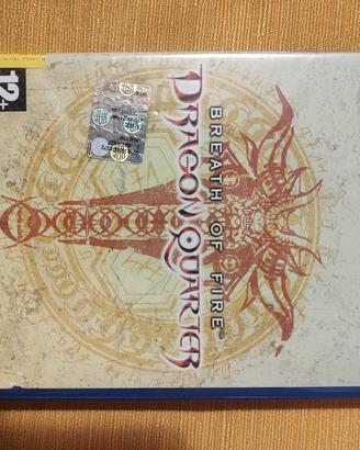 Gioco PS2 Breath of Fire Dragon Quarter raro rpg