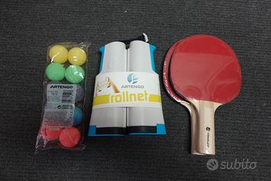 Artengo Rollnet Rete Da Ping Pong Portatile E Adat