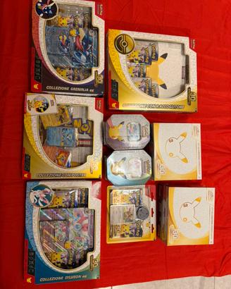 Collezione completa 30th anniversario pokemon