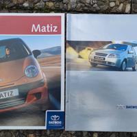 Brochure depliant prospekt auto Daewoo