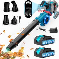 Soffiatore Foglie a batteria NUOVOcon 2 batterie