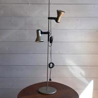 Lampada da terra, Vintage, Design, 70s, 2x Spot,