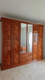 armadio 6 ante + comodini