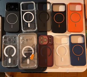 Cover apple + altre cover iphone 17 pro
