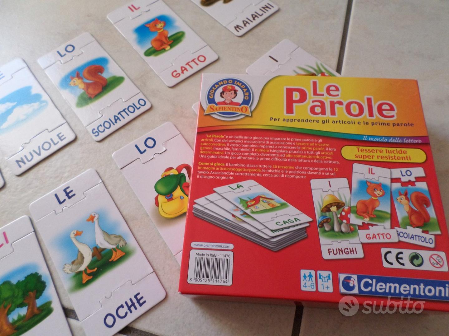 Giochi educativi Clementoni 3 - 5 anni - Tutto per i bambini In vendita a  Verbano-Cusio-Ossola