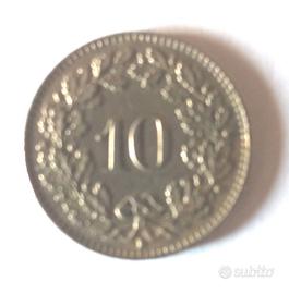 Moneta -Svizzera - 10 Centesimi 1940