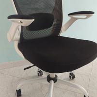 Sedia da scrivania/ufficio con rotelle.