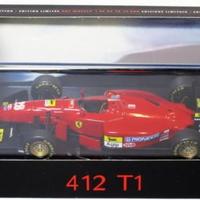 Hot wheels elite 1/43 - ferrari 412 t1 - g. berger