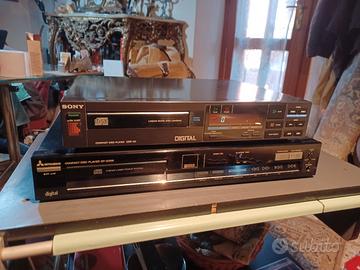 SONY cdp-30 +MITSUBISHI dp-209r 