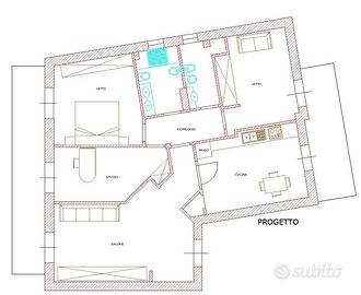 Appartamento finemente ristrutturato