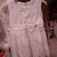 vestito da cerimonia con coprispalle 