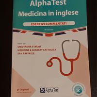 Alpha Test Medicina in inglese. Come Nuovo