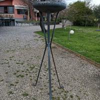 braciere da giardino in ferro battuto