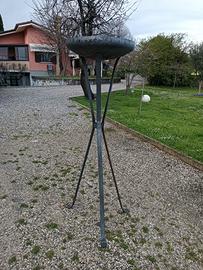 braciere da giardino in ferro battuto