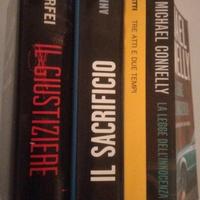 lotto di 4 thriller Faletti Connelly e altri 