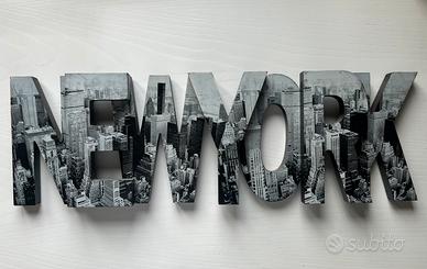 Soprammobile/quadro New York