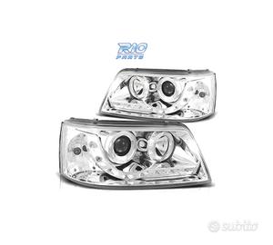FARI VOLKSWAGEN VW T5 03-09 LUCE DIURNA FONDO CROM