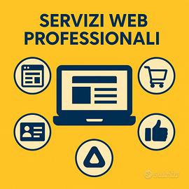Realizzo siti web, e-commerce, loghi e molto altro
