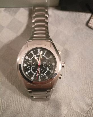 orologio Breil crono acciaio scatola mai usato